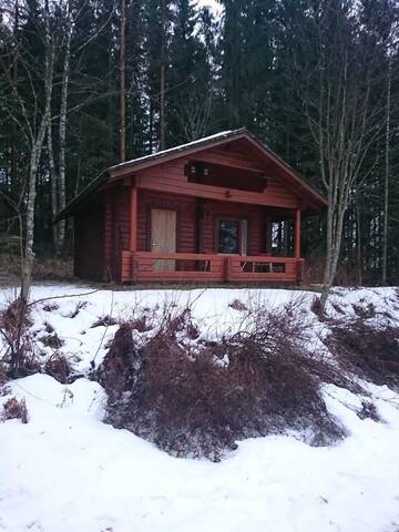 Фото номера Шале с двумя спальнями Шале Kuhajärven Suviranta cottage г. Vihtavuori 17