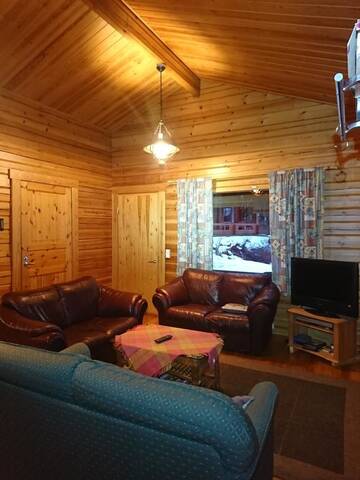 Фото номера Шале с двумя спальнями Шале Kuhajärven Suviranta cottage г. Vihtavuori 9