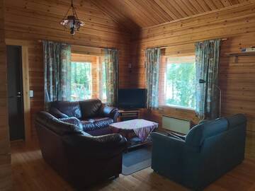 Фото номера Шале с двумя спальнями Шале Kuhajärven Suviranta cottage г. Vihtavuori 39